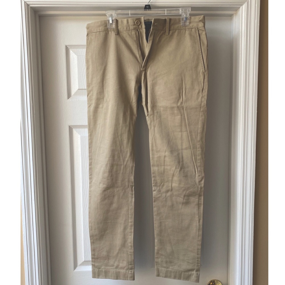 J.Crew Driggs Chinos in Tan, Lightly worn!